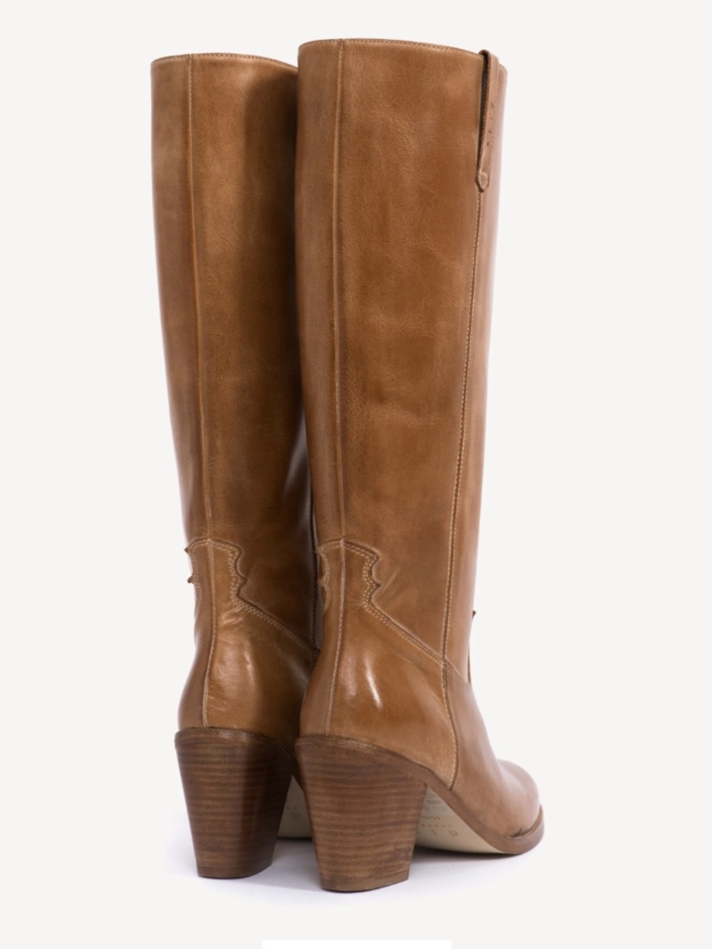 Janie Boot in Dark Tan Escovado Leather by Dico Copenhagen - Picture 4 of 15